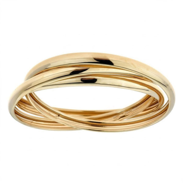 10K Solid Gold Stacking Ring - Yellow gold, Solid gold, 10k