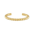 10K Solid Gold Beaded Toe Ring