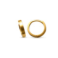 14K Solid Gold Huggies