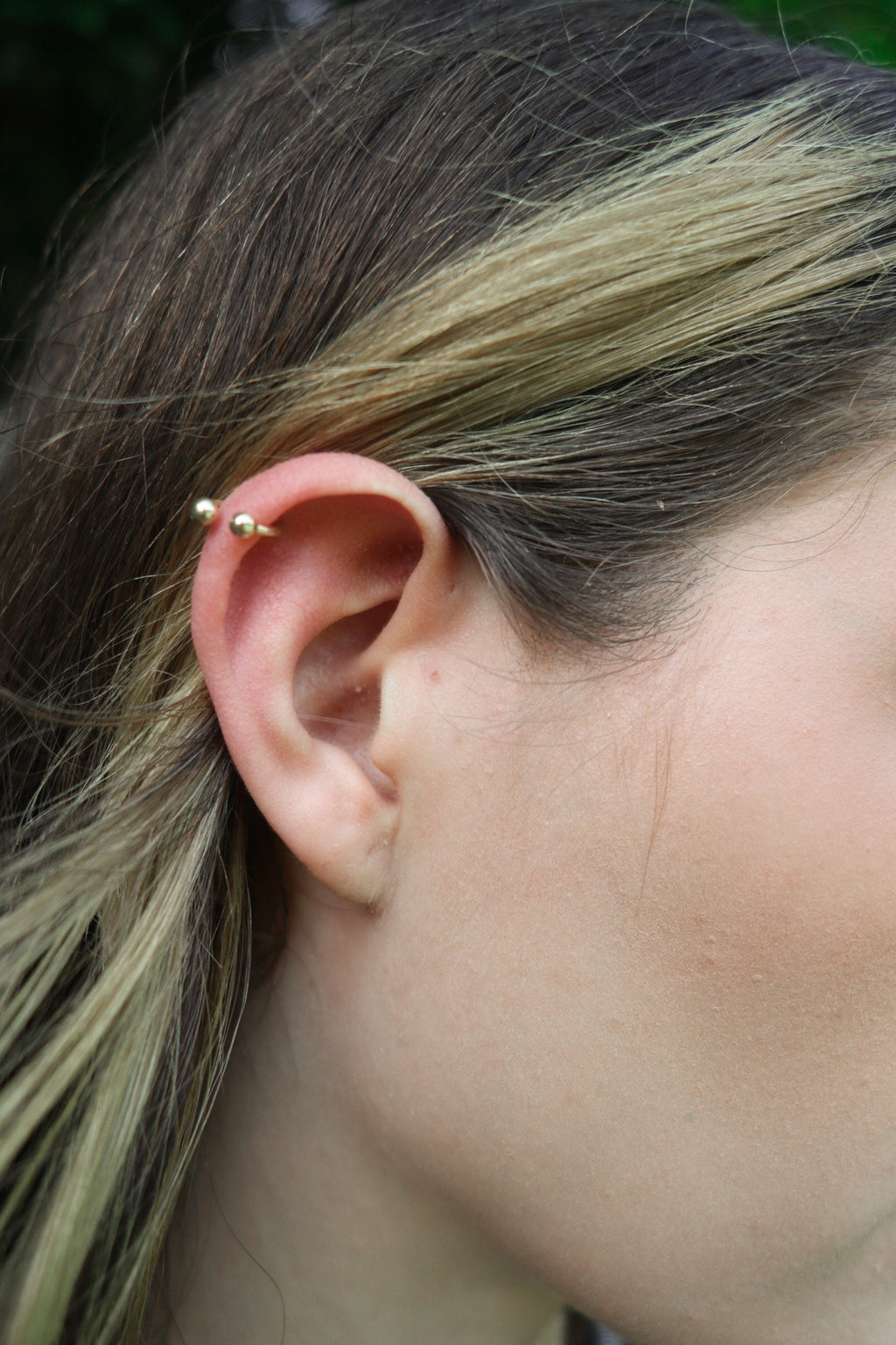 10K Solid Gold Horseshoe Septum Ring - Yellow gold, Solid gold, 10k