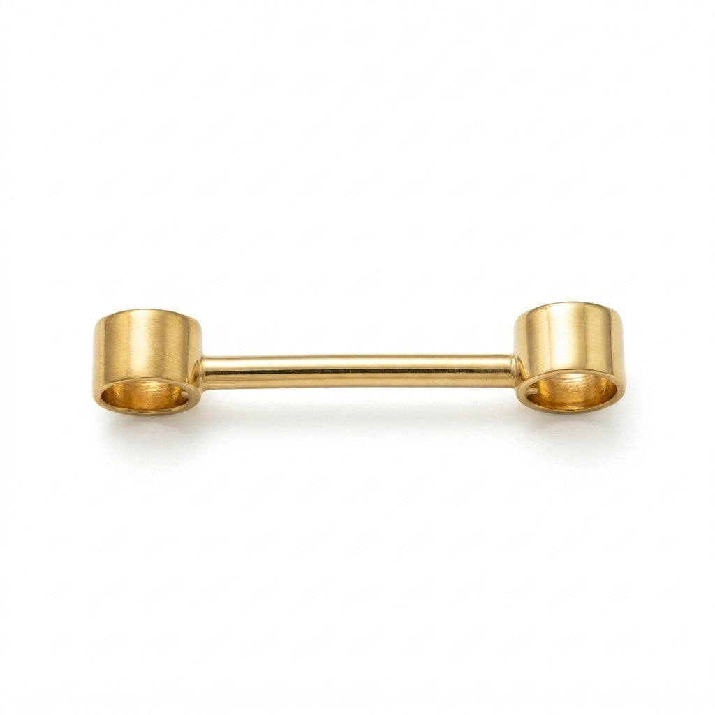 14K Solid Gold Nipple Ring - Gold, Solid gold, 14k