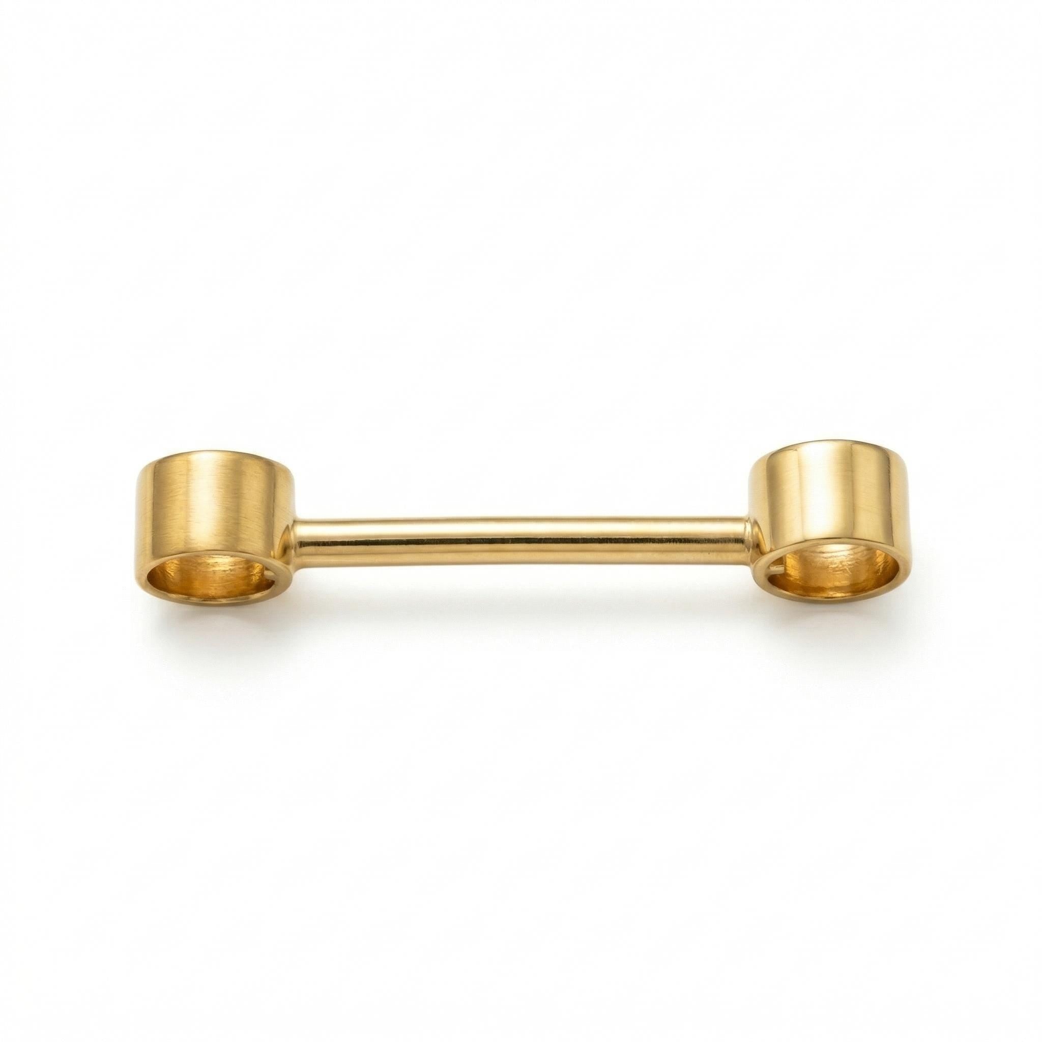 14K Solid Gold Nipple Ring - Gold, Solid gold, 14k