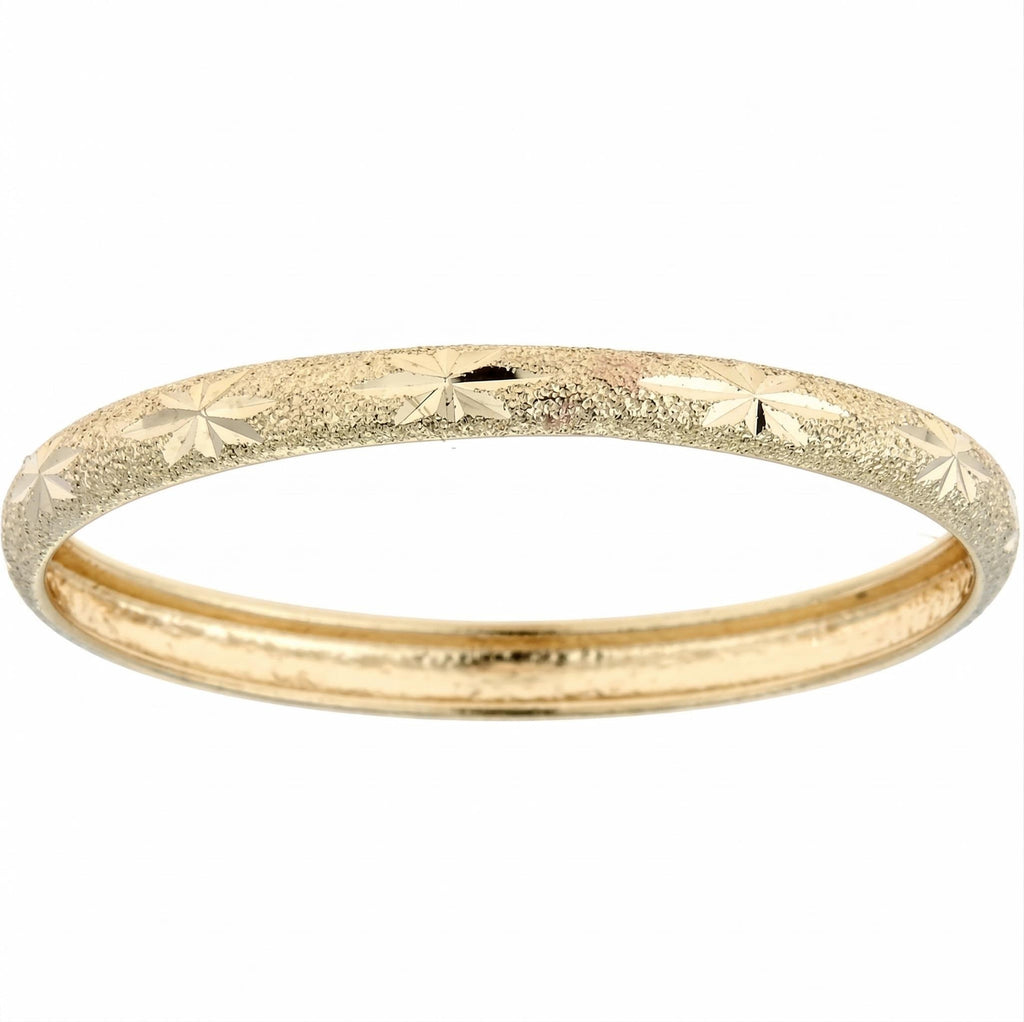 10K Solid Gold Stacking Ring - Yellow gold, Solid gold, 10k