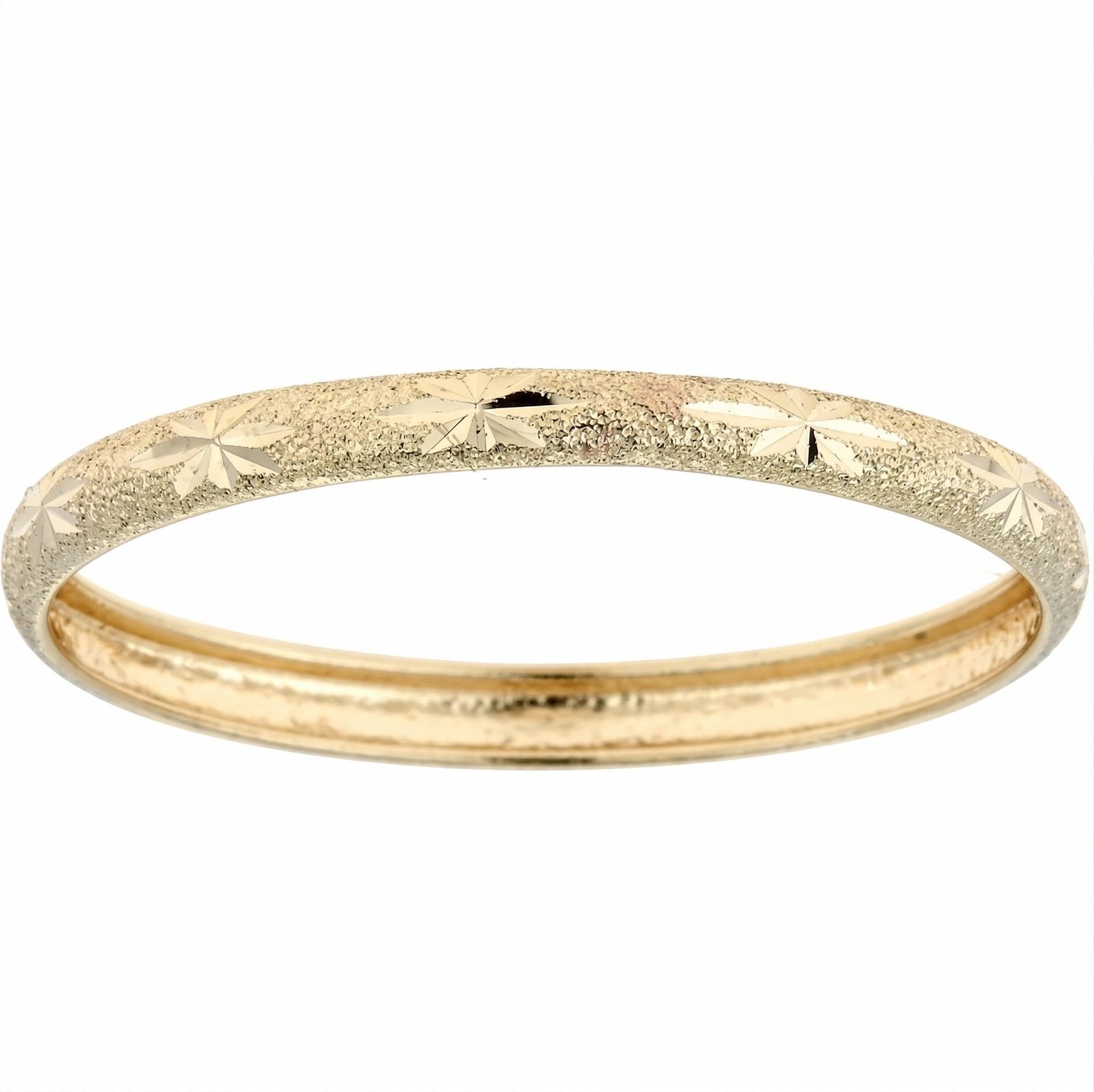 10K Solid Gold Stacking Ring - Yellow gold, Solid gold, 10k