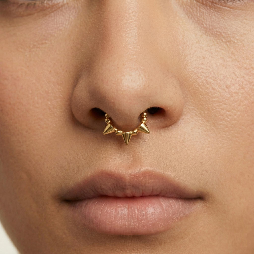 14K Solid Gold Clicker Hoop - Yellow gold, Solid gold, 14k