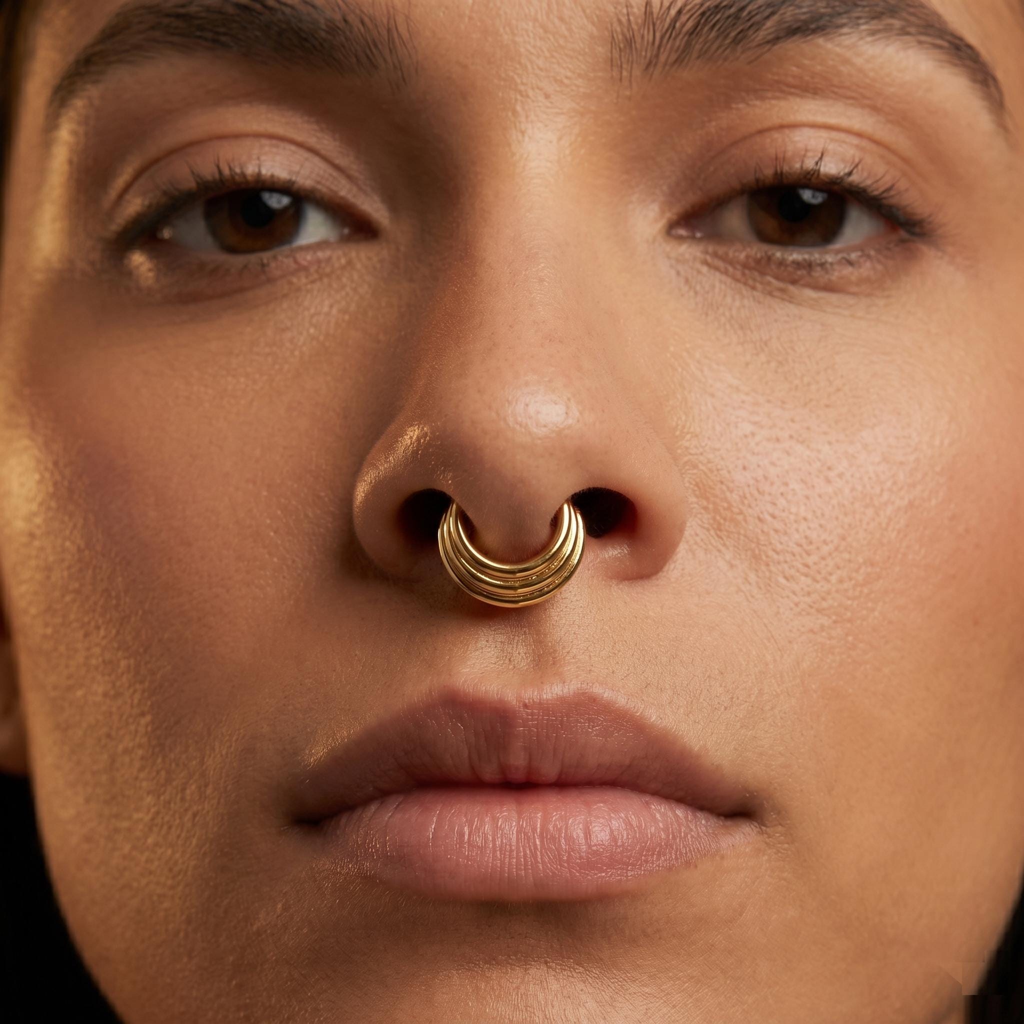 10K Solid Gold Clicker Hoop - Yellow gold, Solid gold, 10k