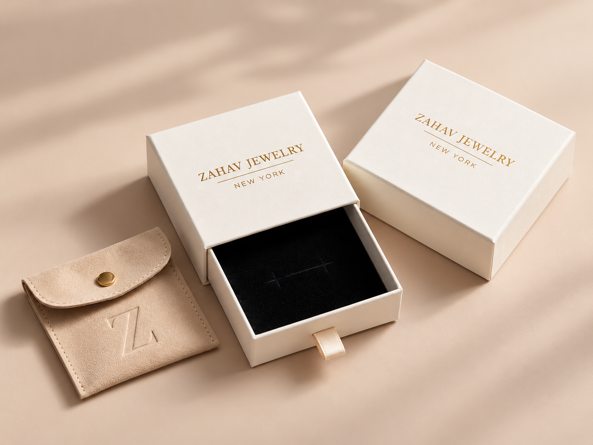 Zahav Jewelry packaging