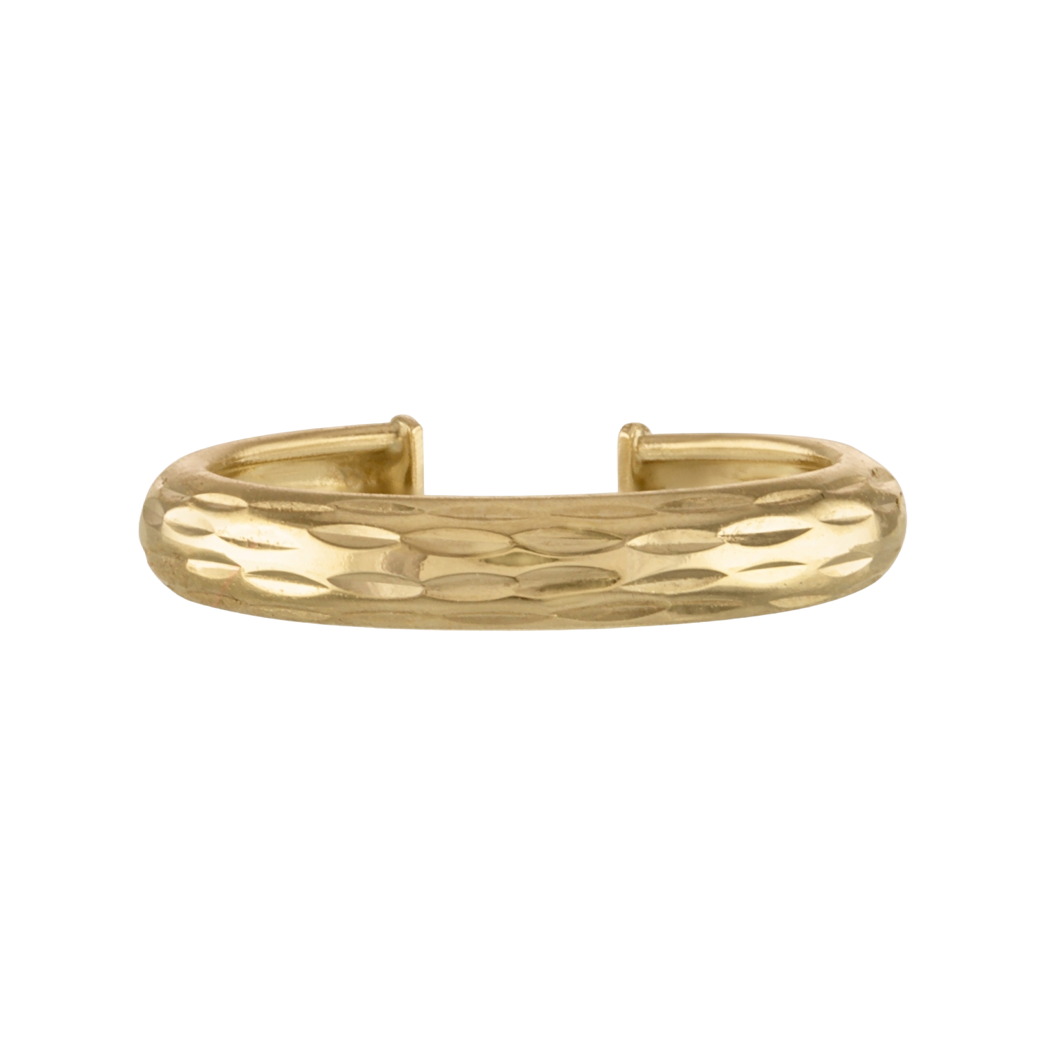 14K Solid Gold Ear Cuff