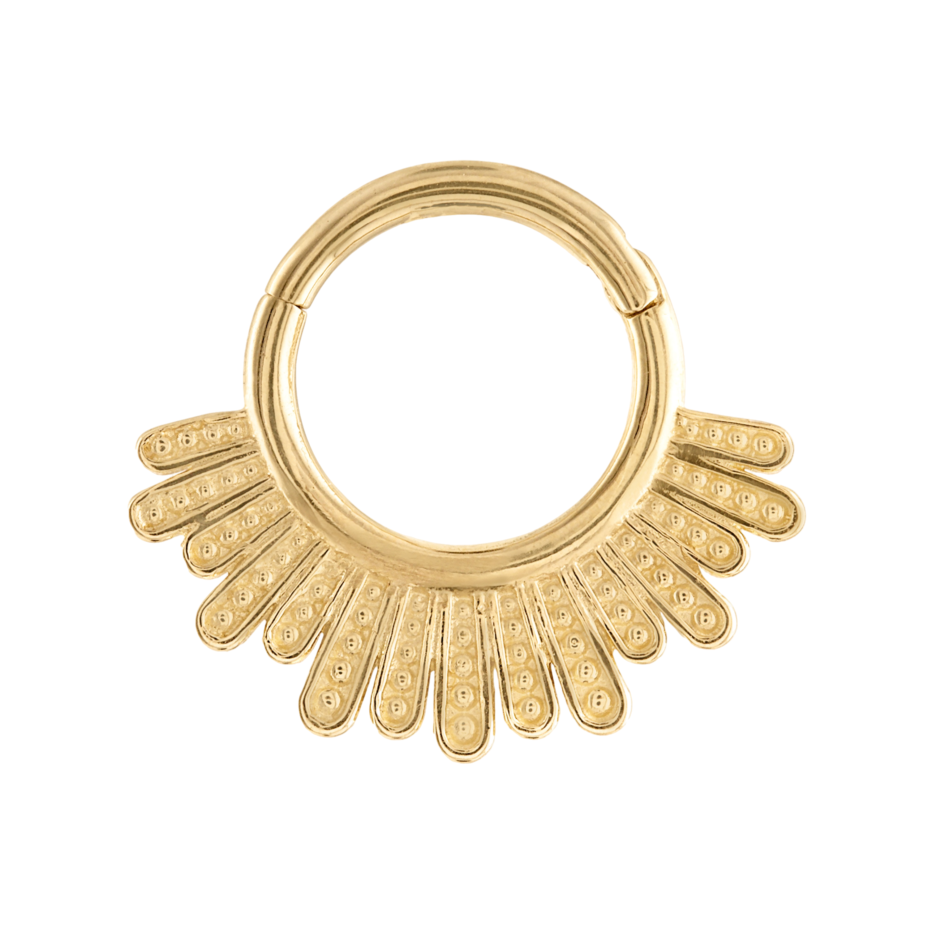 14K Solid Gold Septum