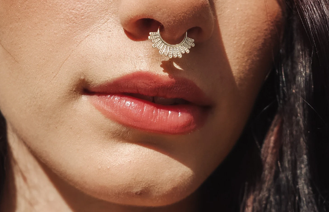 14K Solid Gold Septum